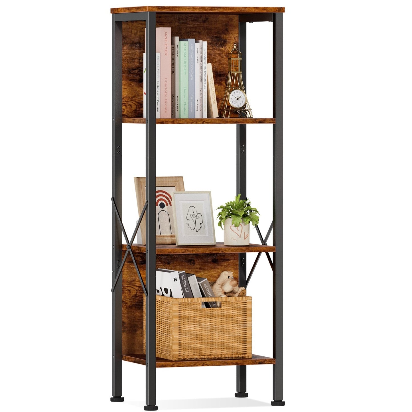 Symnic Bookshelf with Back