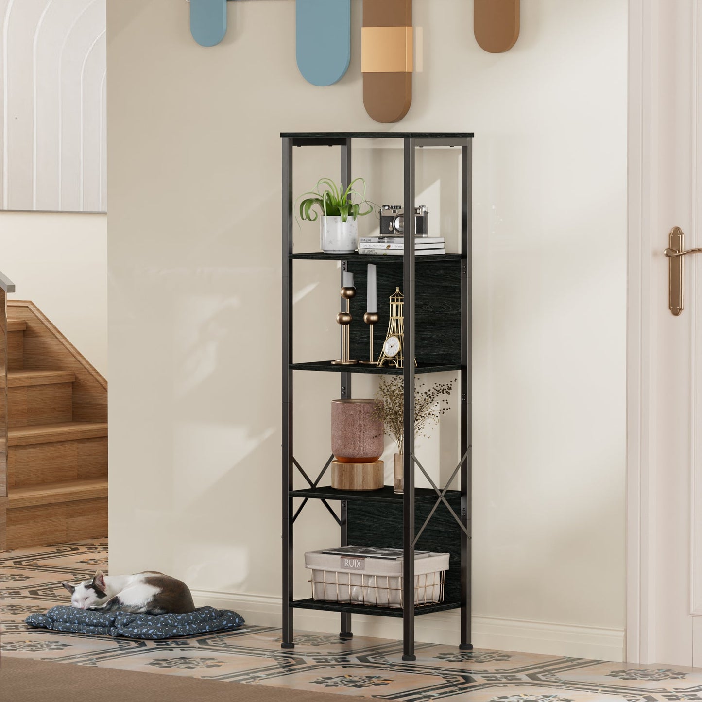 Symnic Bookshelf with Back