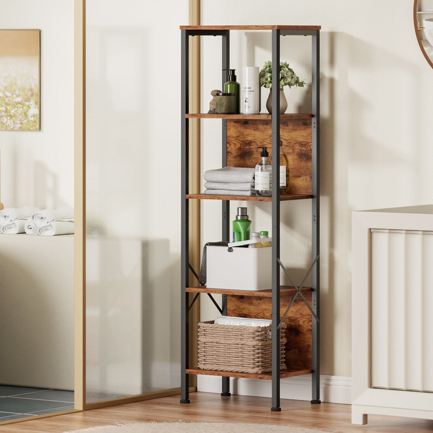 Symnic Bookshelf with Back
